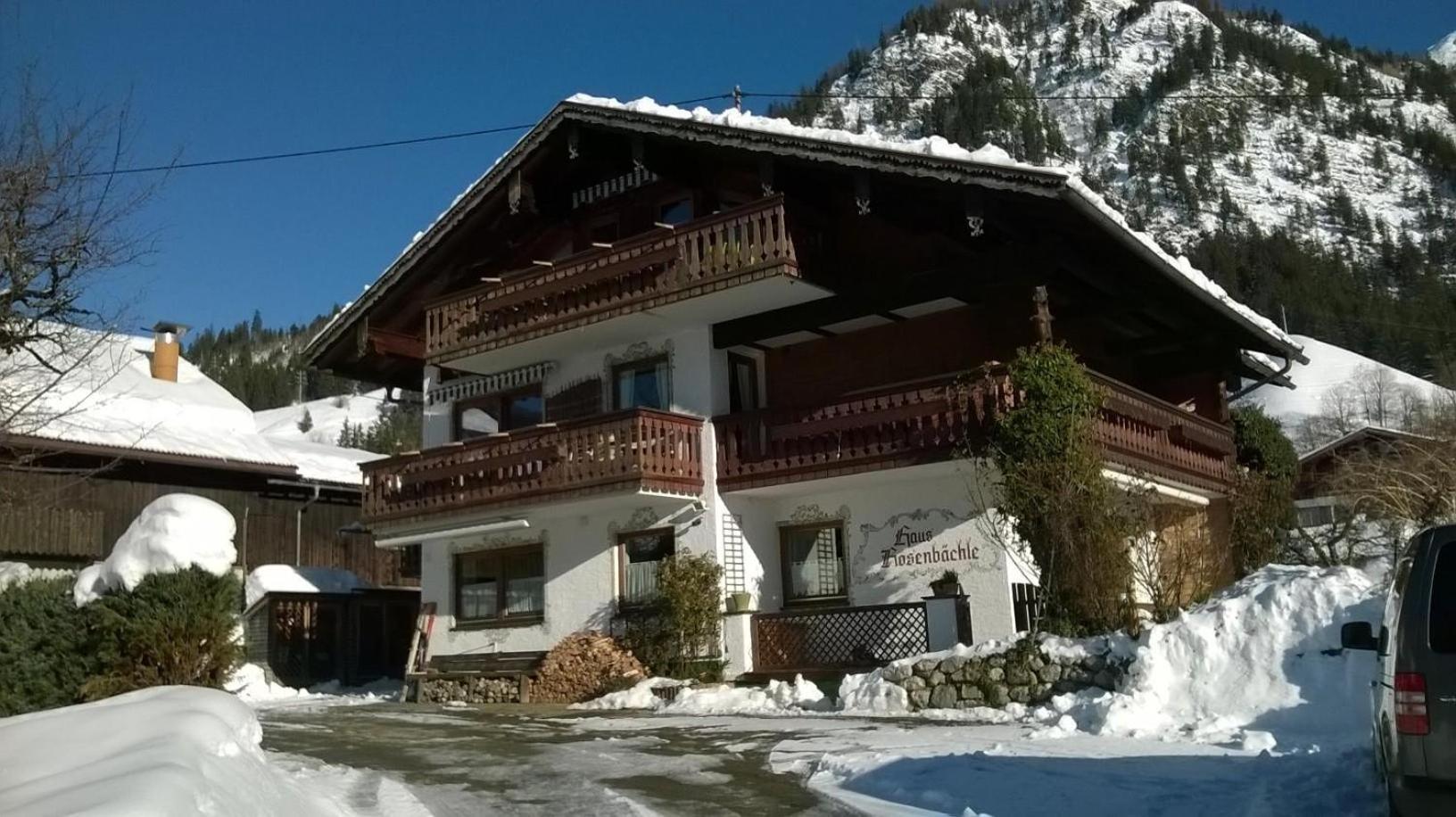 Haus Rosenbaechle Apartment Bad Hindelang Exterior photo